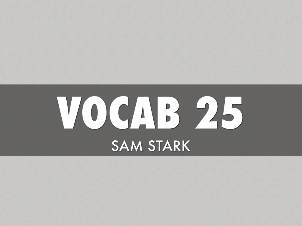 Vocab