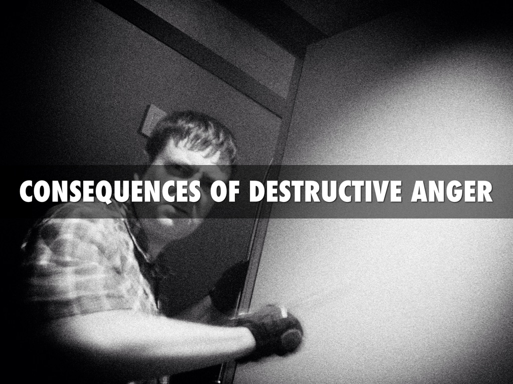 Consequences Of Destructive Anger