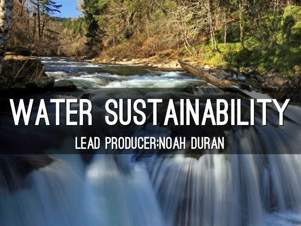 Water Sustainably 