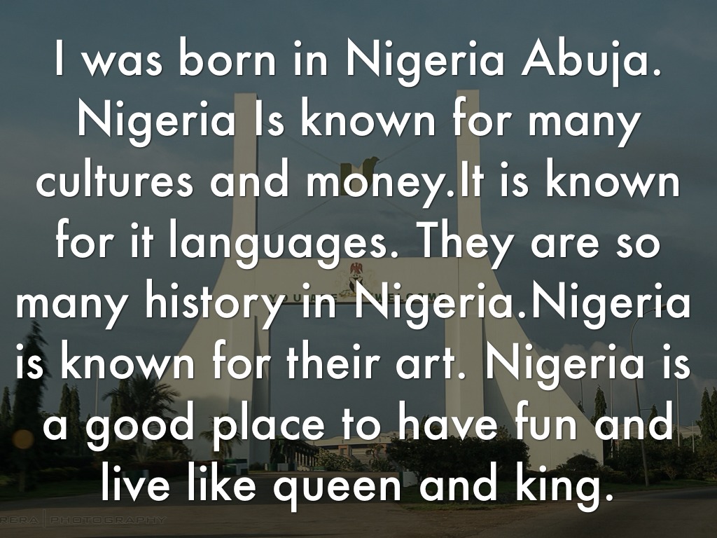 My Sweet Home Nigeria