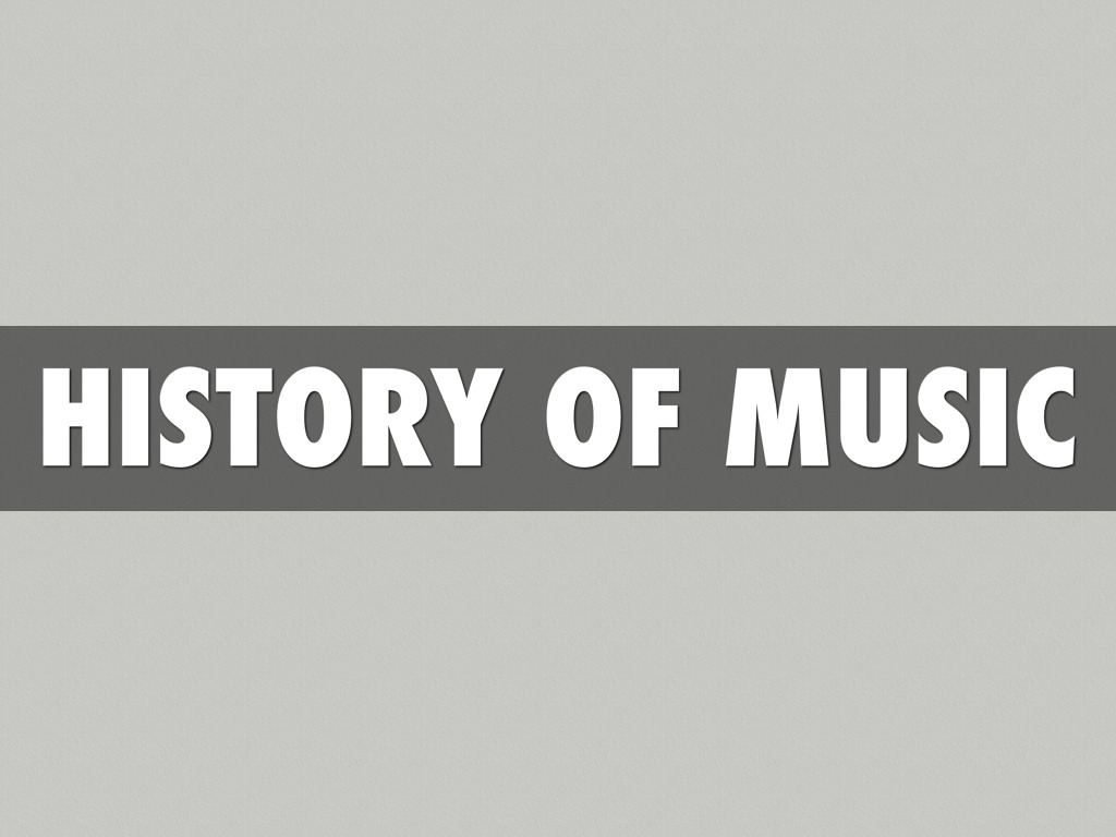 History Of Music by marcus1854