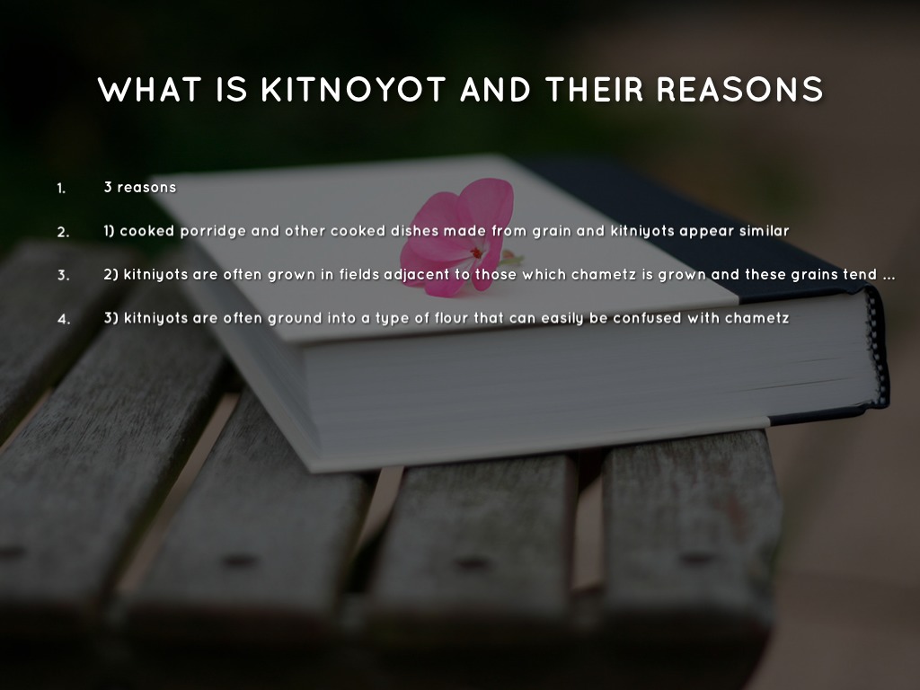 Kitniyot by chefitza