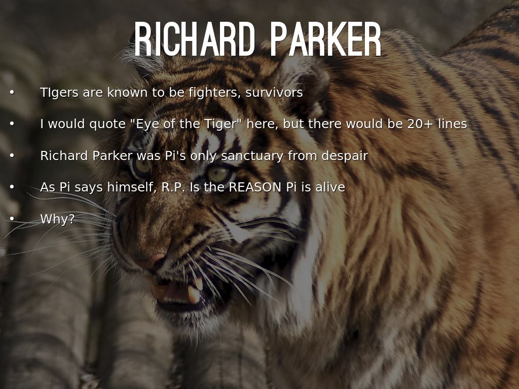 Richard Parker Quotes In Life Of Pi