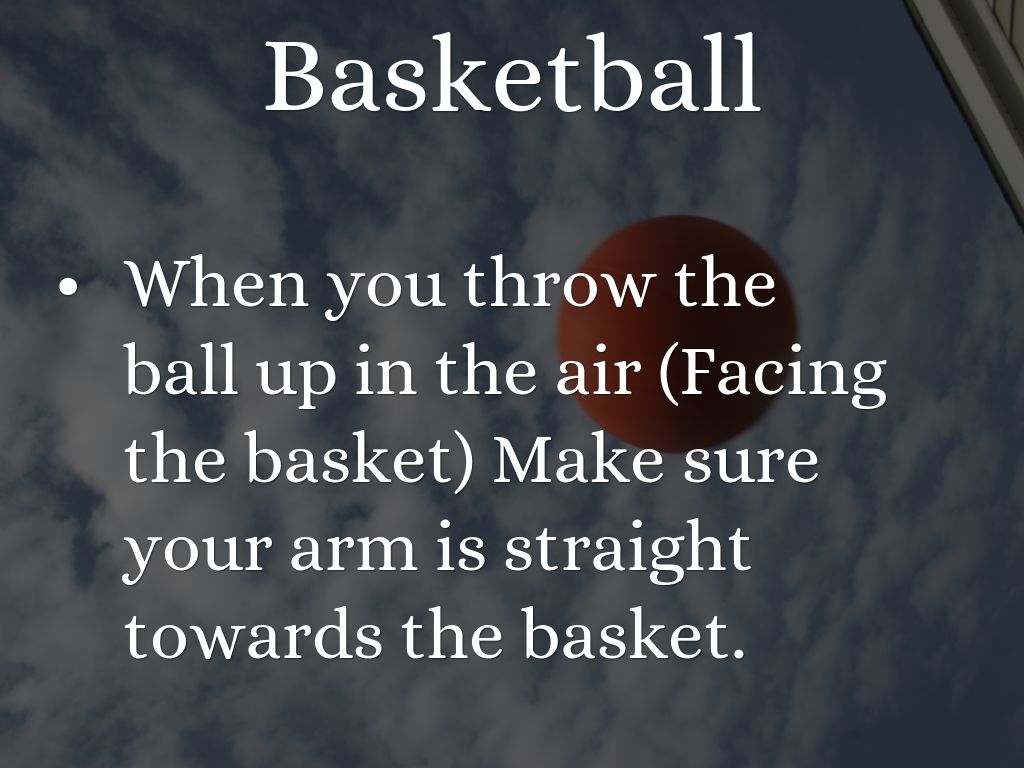 How to Shoot a Basketball by 22KJPlahn