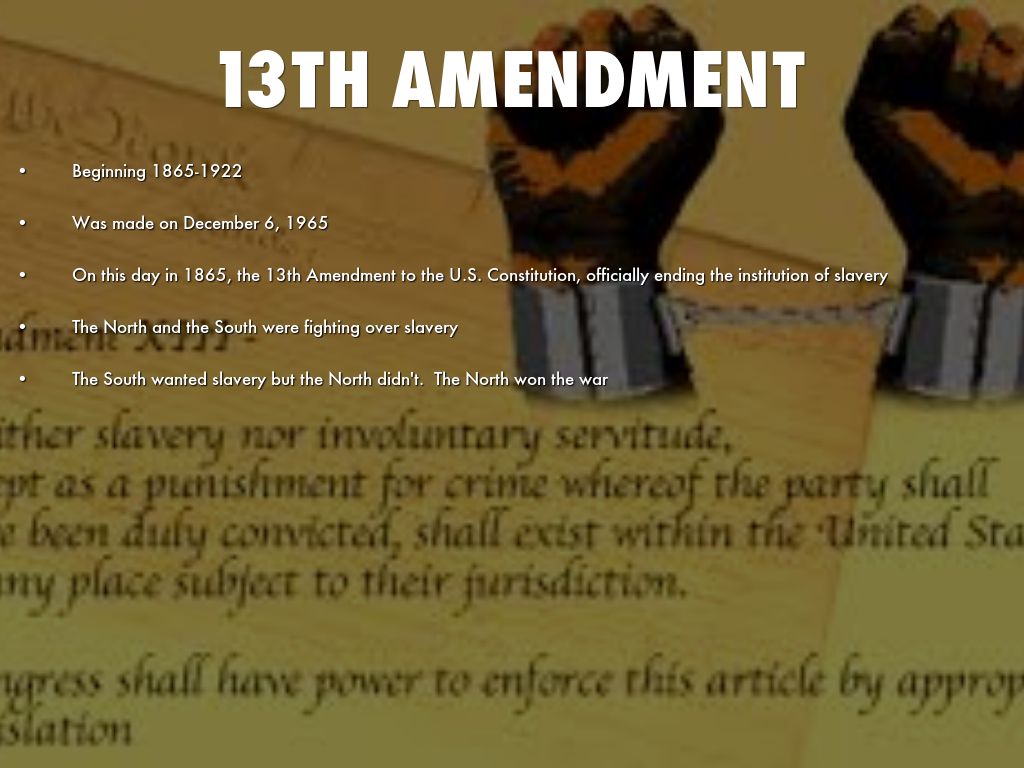 what did the 13th amendment do what did the 13th amendment do