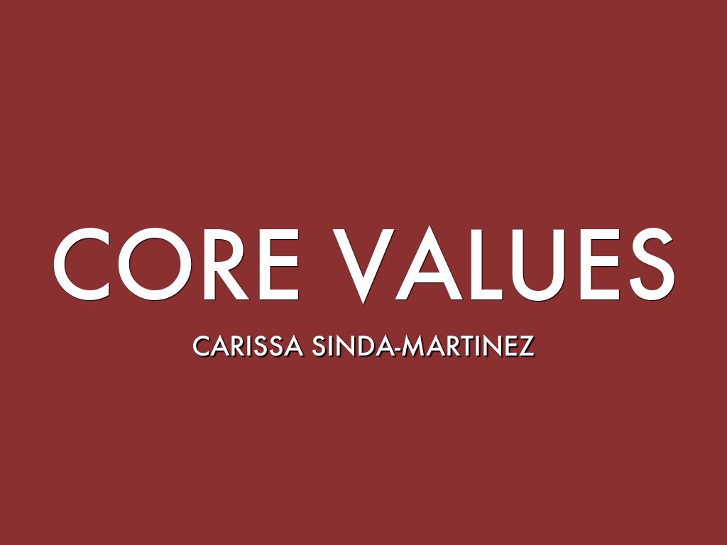 Core Values