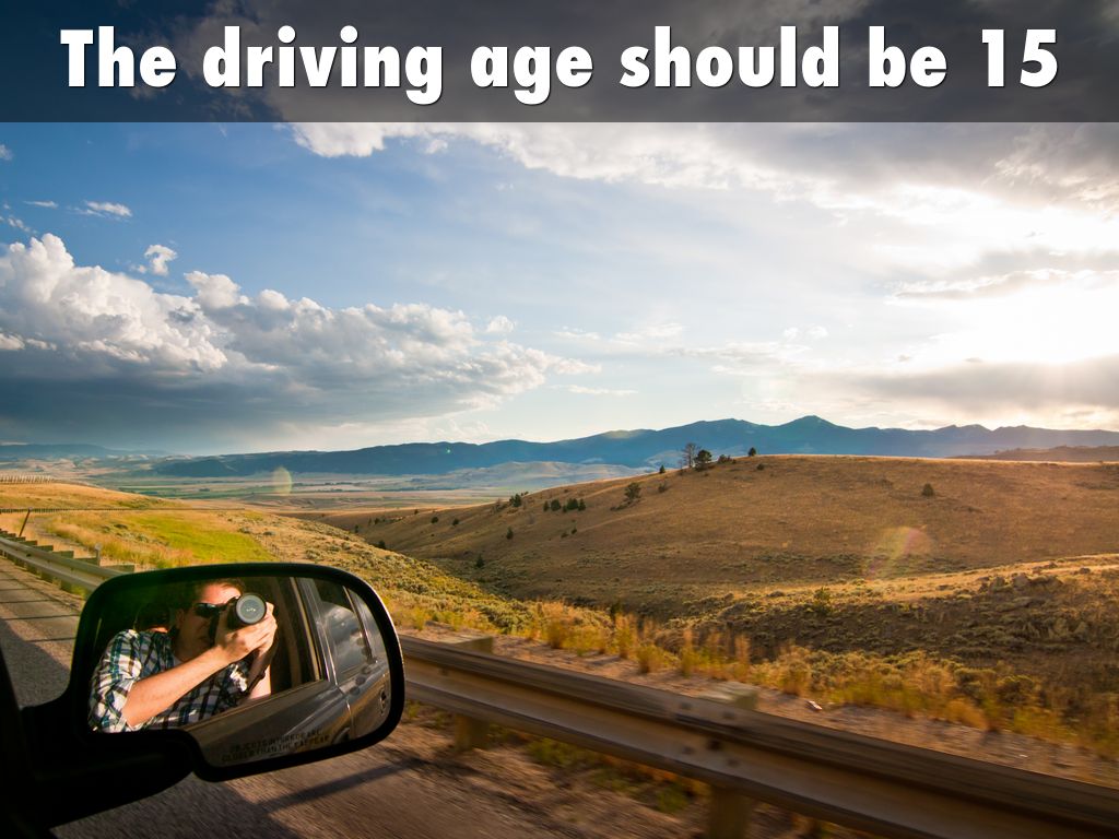the driving age should be rasied the driving age should be rasied