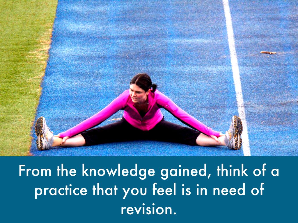 Copy of Revising Your Practice