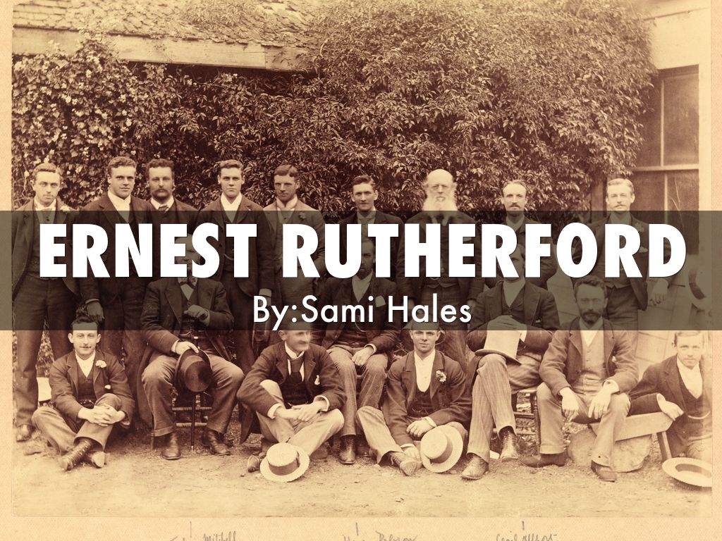 Ernest Rutherford