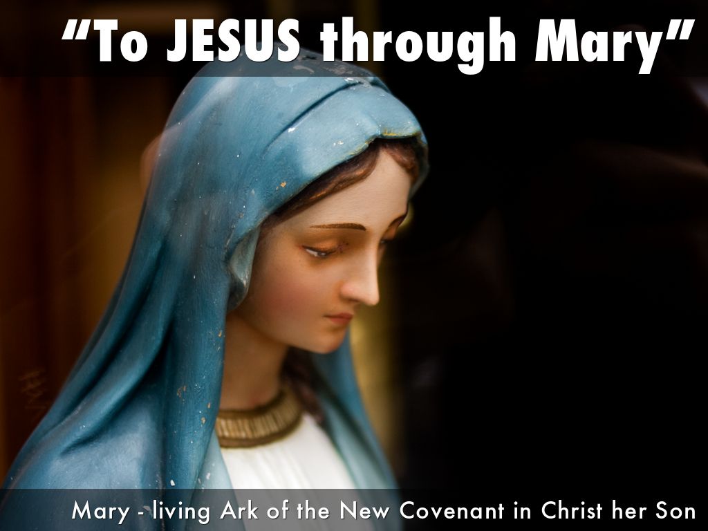“To JESUS through Mary”