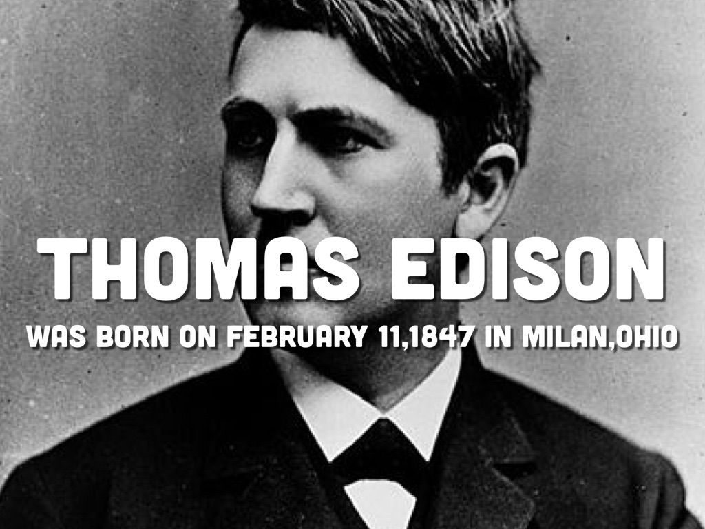 Thomas Edison 