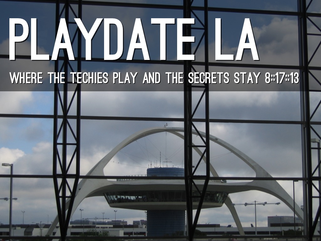 NOT YOUR MOMMIE'S PLAYDATE