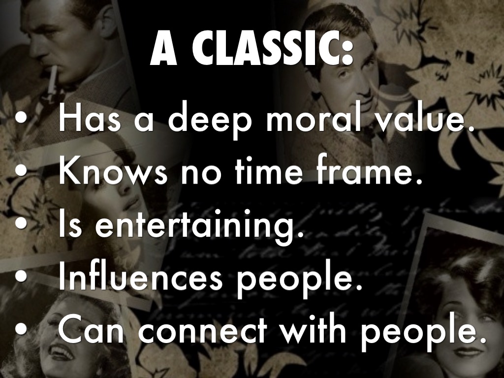 What Makes A Classic? by Beka Delayne