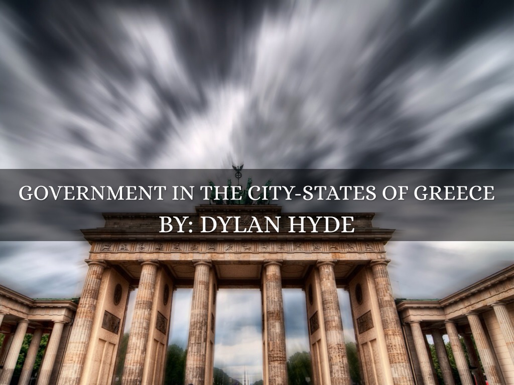 Government In The City-states Of Greece