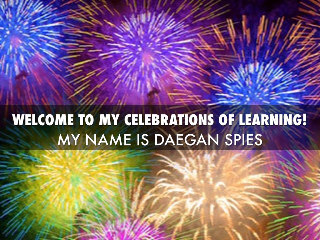 Celebrations Of Learning!