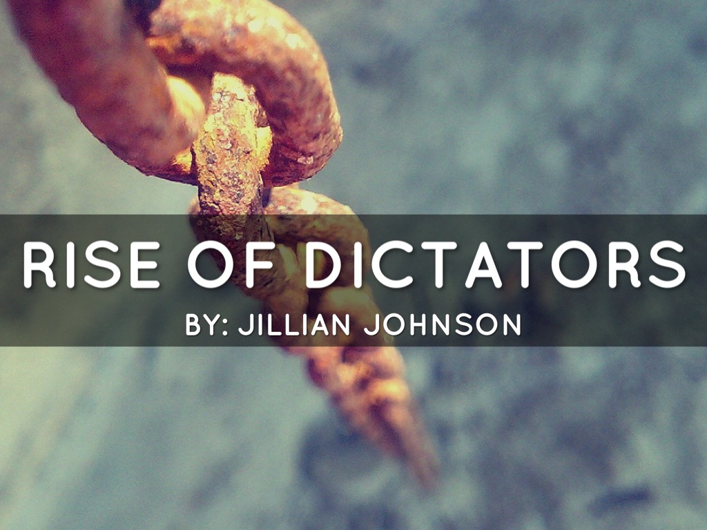 Rise of Dictators 
