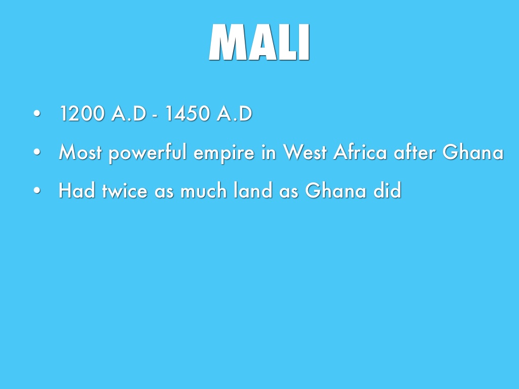 Africa - Mali