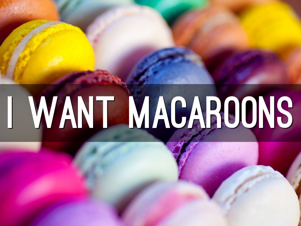 I Want Macaroons