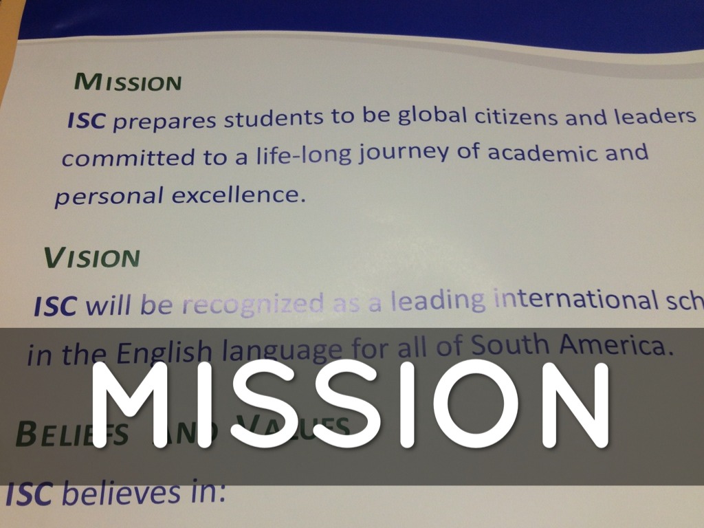 Isc Mission