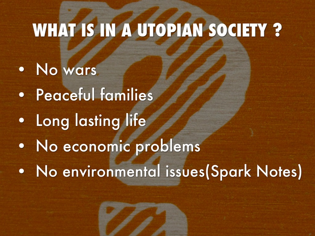 utopian society