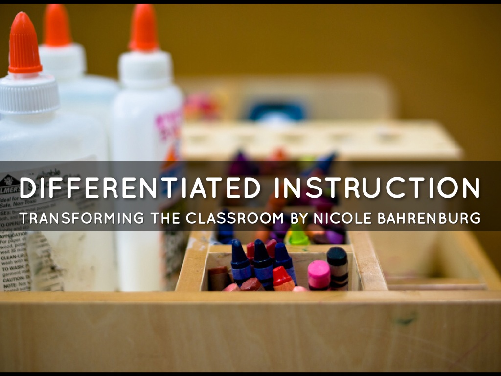 Differentiated Instruction by Nicole Bahrenburg