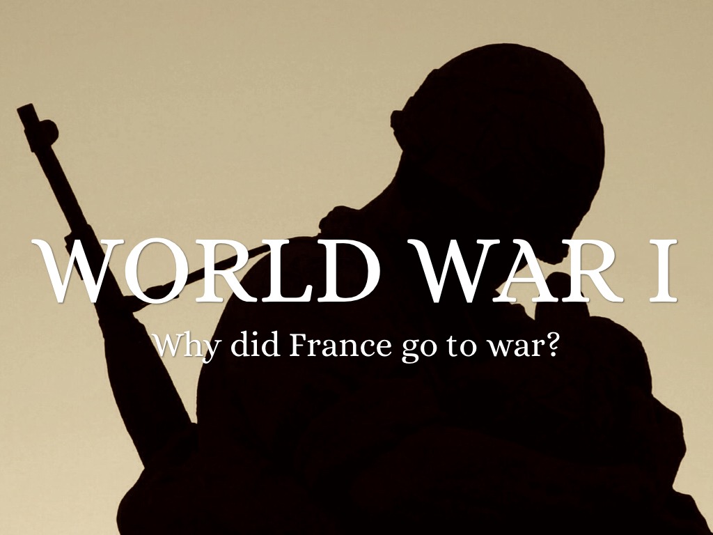 Why Did France Go To War by Emily Galvin