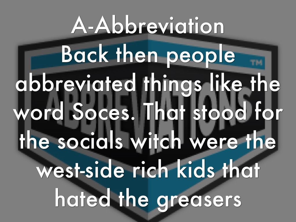 the outsiders ch 1-4 a-h