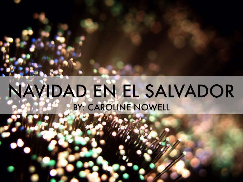 Navidad En El Salvador