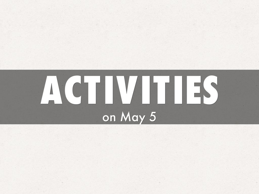Activities