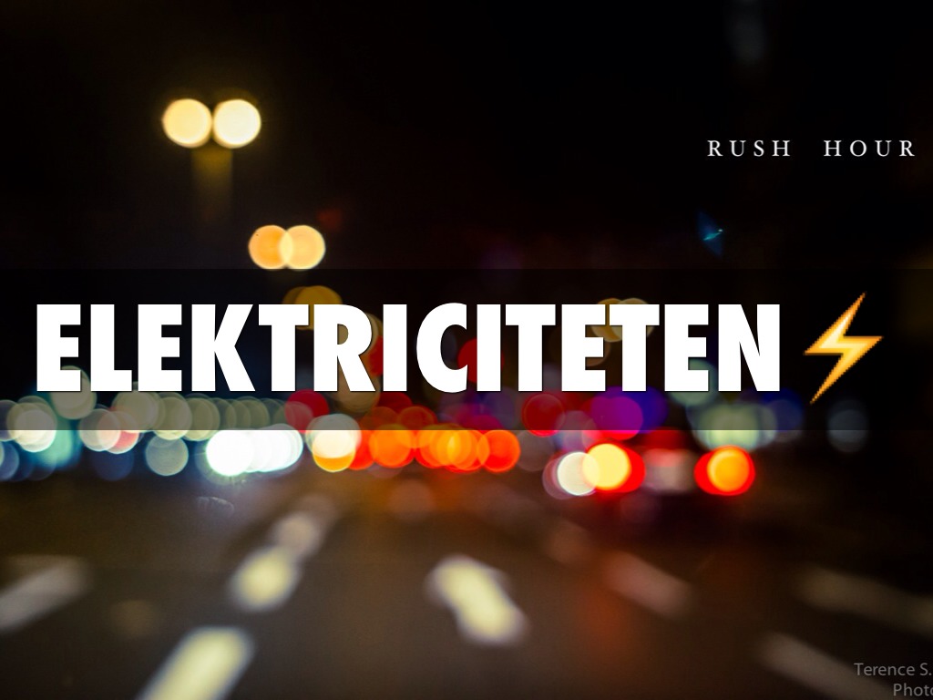 Elektriciteten