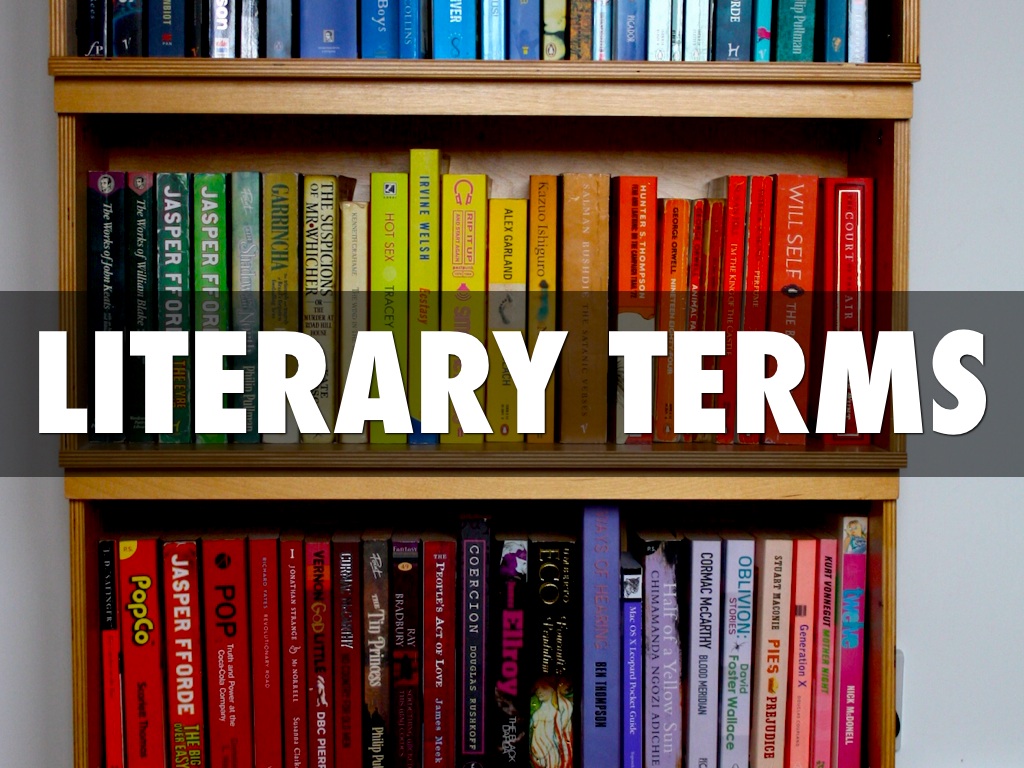 Literary Terms Pg. 117