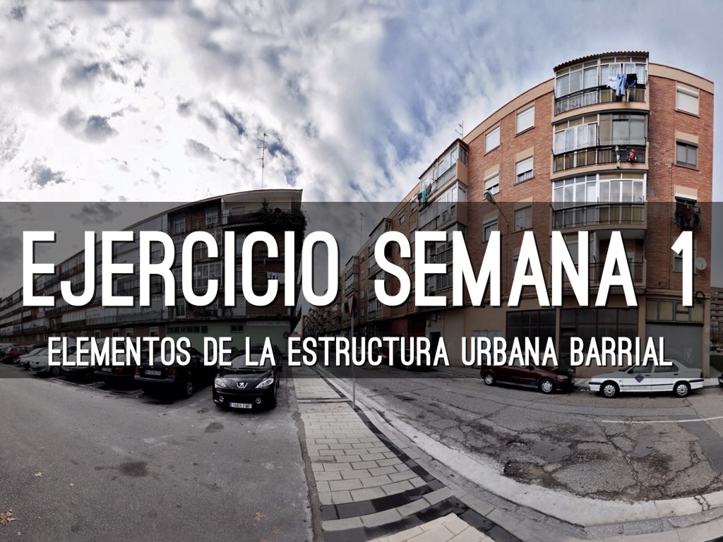 Ejercicio Urbanismo III 