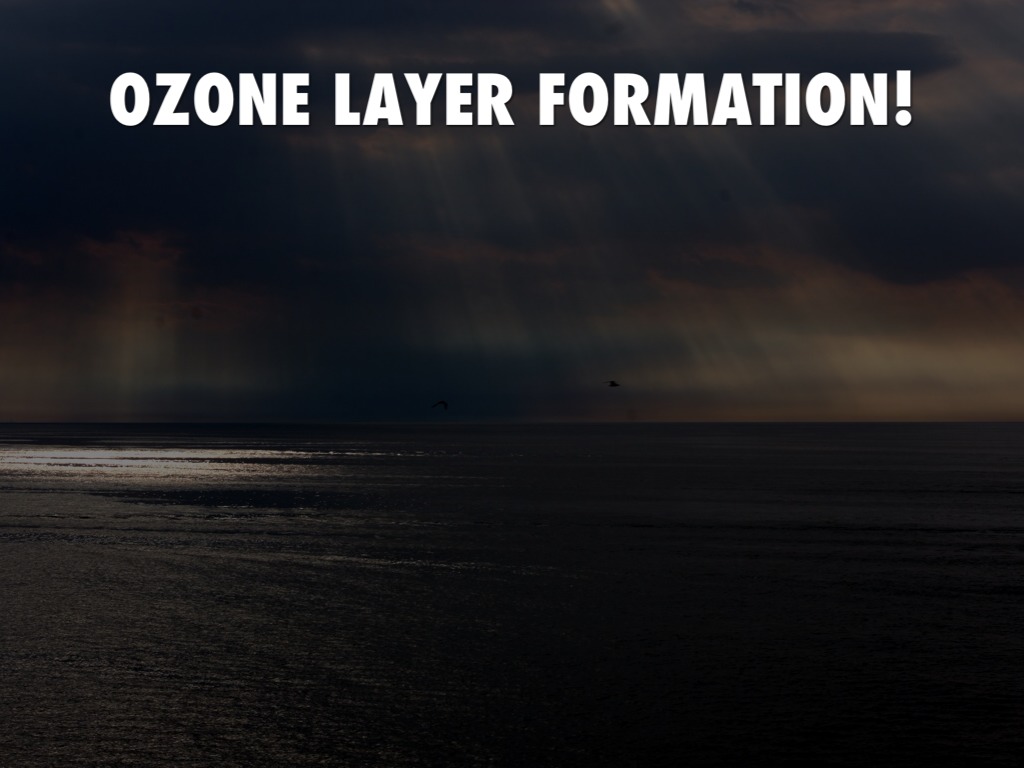 Ozone Layer Formation