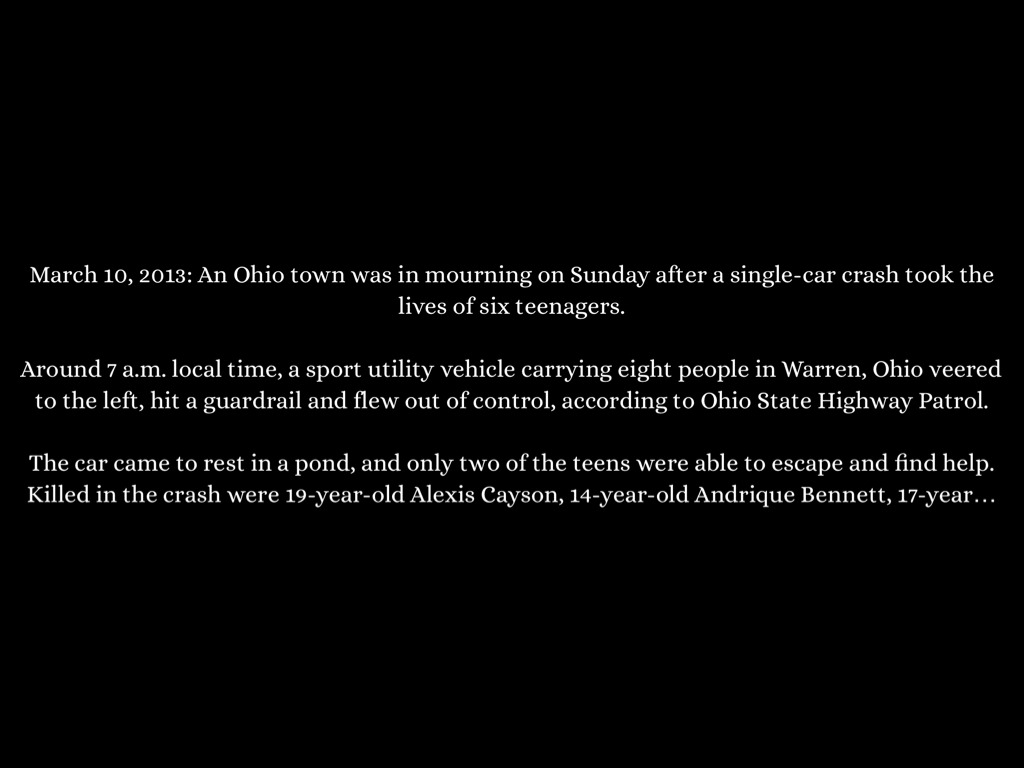 Teenagers Causing Car Accident In State Of Ohio Teenagers Causing Car Accident In State Of Ohio