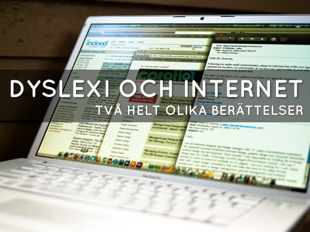 Dyslexi Och Internet
