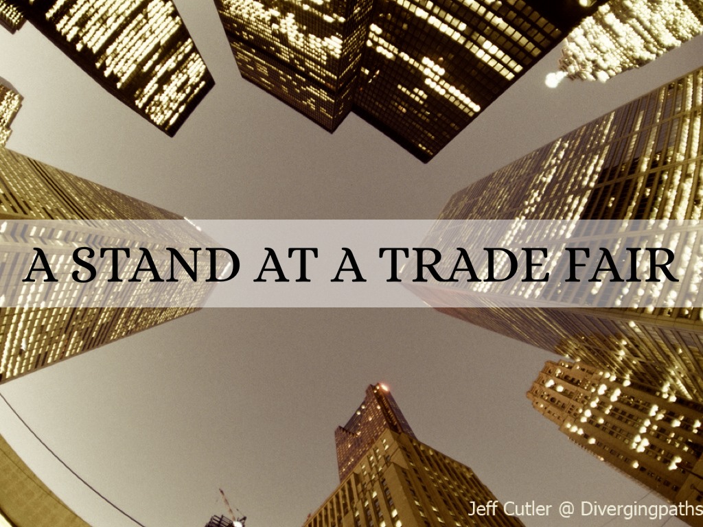 A Stand At A Trade Fair