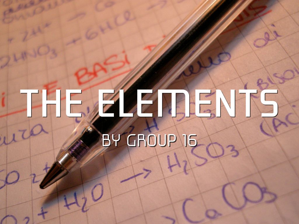Elements 