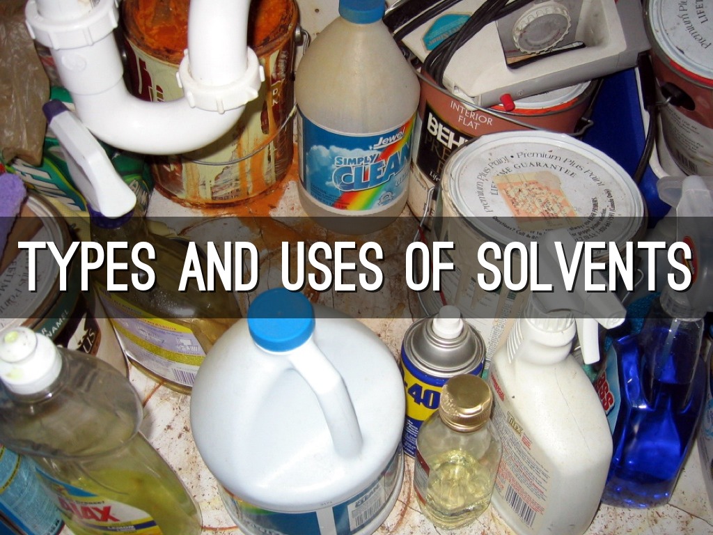 Solvents, soaps And Cleaning Solutions by Seth James