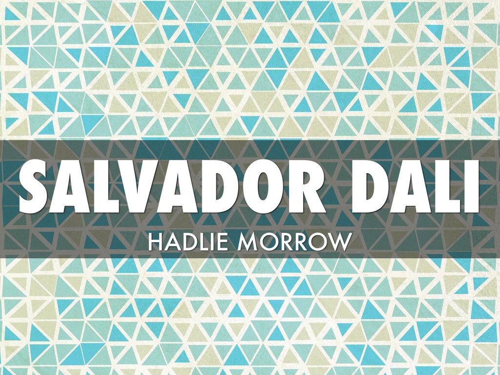 SALVADOR DALI🎨🎬