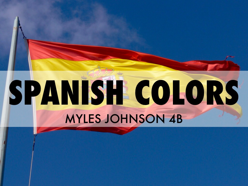 Spanish Colors