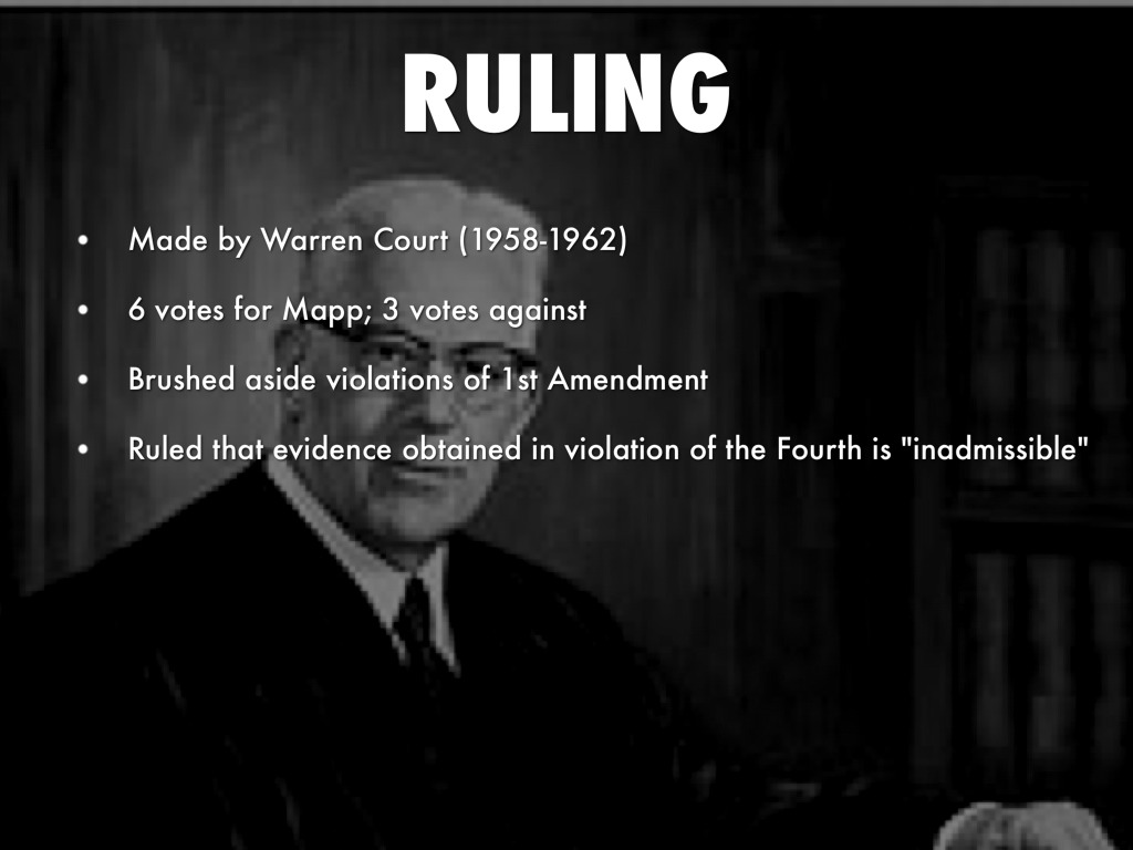 Mapp vs ohio ruling Landmark Supreme Court Cases 2022 10 09