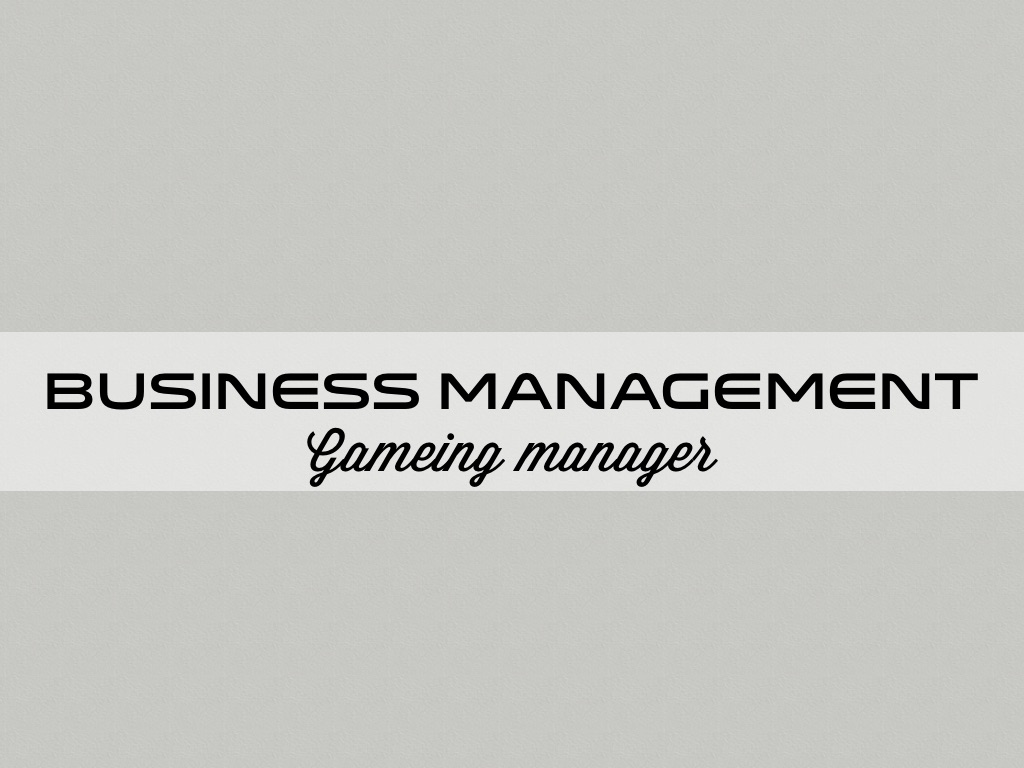Business Management