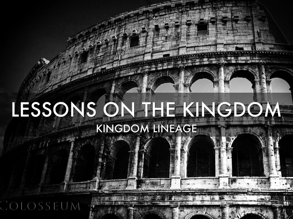 Lessons on the Kingdom Session 3