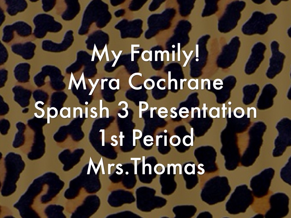 Spanish 3 Presentation Part2  