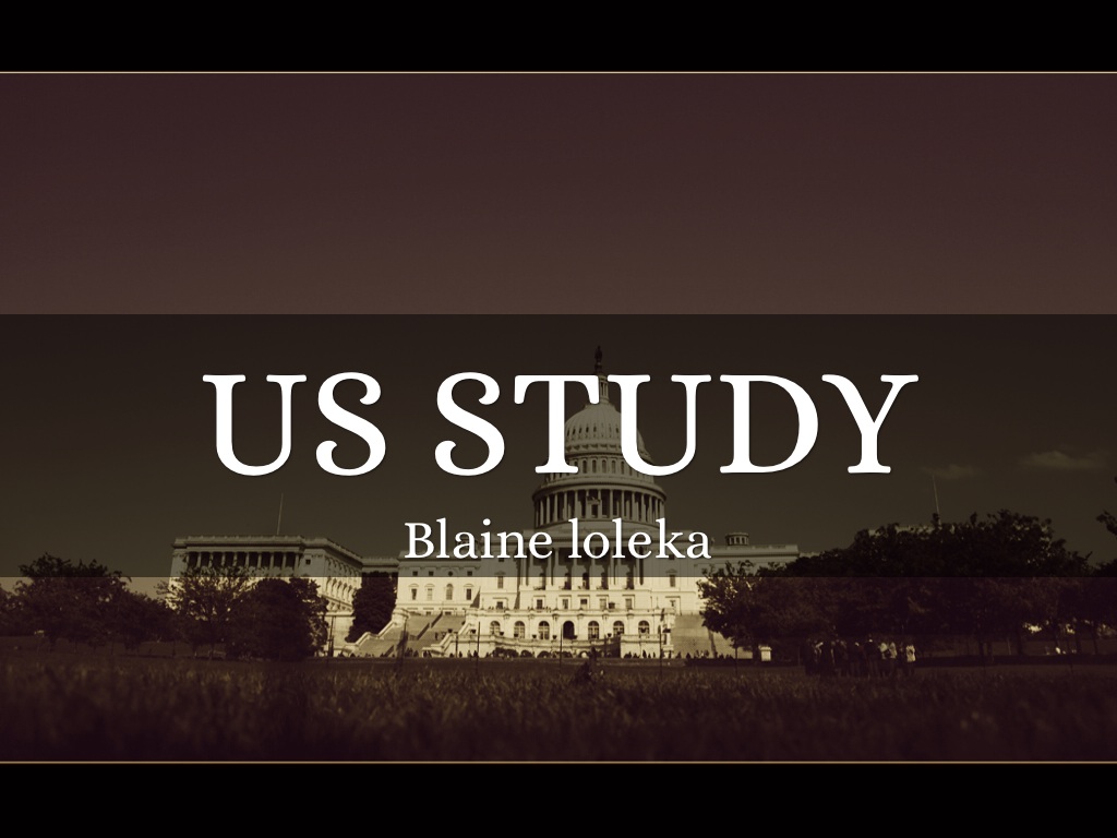 US Studies Assignment 