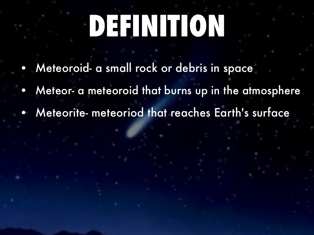 meteorite definition