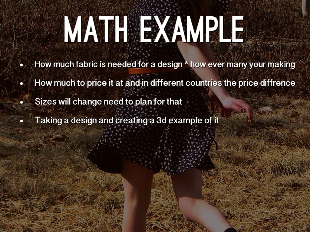 Fashion Designer by Taylor Oshea