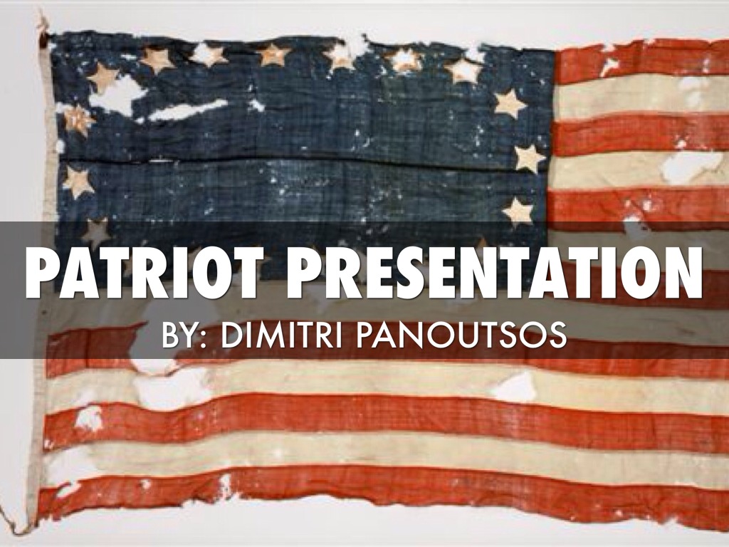 Patriot Presentation 