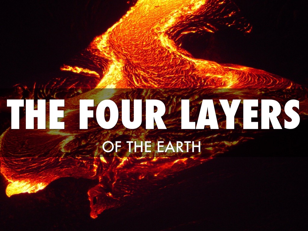 The Four Layers Of The Earth