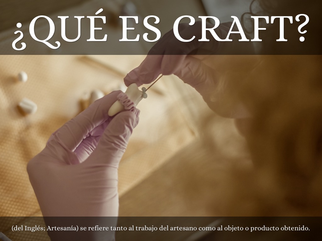 ¿qué es Craft?